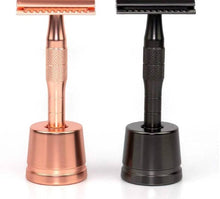 Load image into Gallery viewer, Black Reusable Safety Razor

