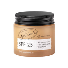 Load image into Gallery viewer, Jar of sunscreen cream with SPF 25 on a white background
