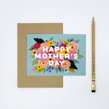 Load image into Gallery viewer, Happy Mother&#39;s Day Card - Vintage Floral Design by Lomond Paper Co.
