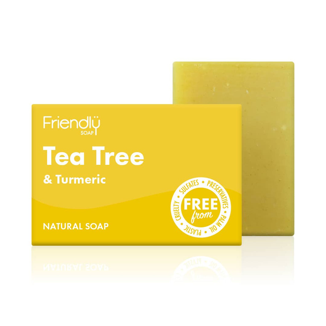Tea Tree & Turmeric Soap Bar by Friendly Soap
