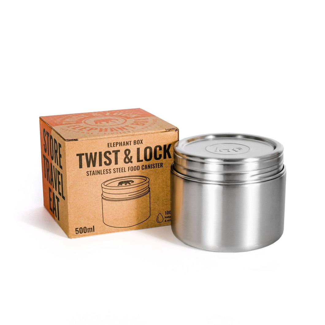 Twist & Lock Food Canister by Elephant Box