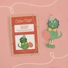 Load image into Gallery viewer, Make Your Own Dinosaur Peg Doll by Cotton Twist
