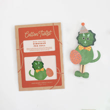 Load image into Gallery viewer, Make Your Own Dinosaur Peg Doll by Cotton Twist
