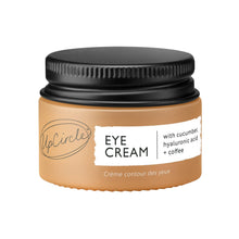 Load image into Gallery viewer, Jar of eye cream with a black lid on a white background
