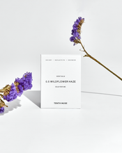 Load image into Gallery viewer, Solid perfume packaging with purple flowers on a white background

