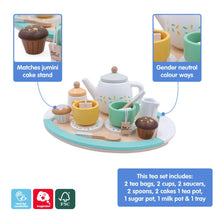 Load image into Gallery viewer, Afternoon Tea Set by Jumini Play - Inside Out Toys
