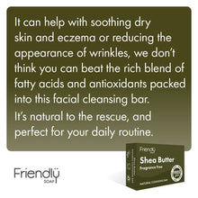 Load image into Gallery viewer, Shea Butter Cleansing Bar by Friendly Soap
