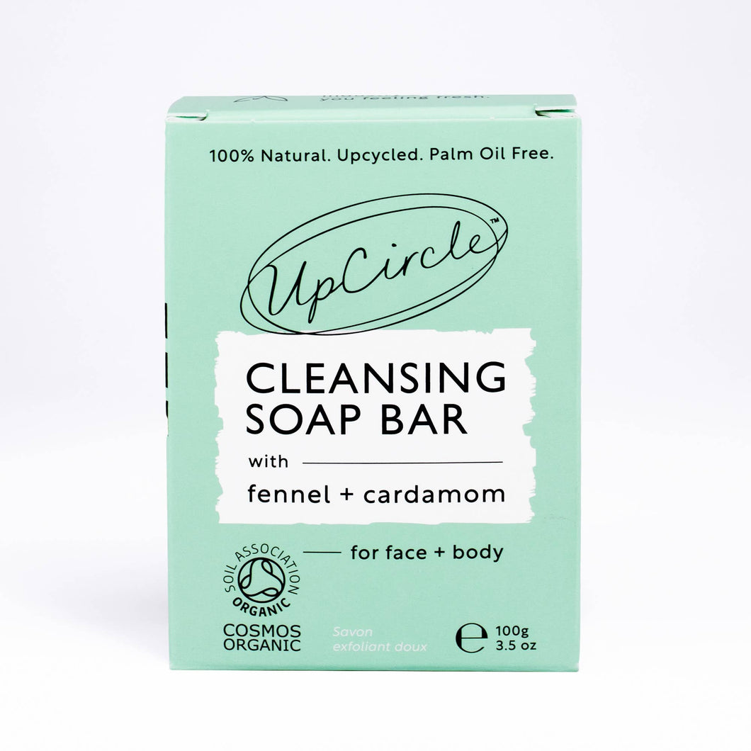 UpCircle Fennel & Cardamom Cleansing Soap Bar