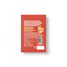 Load image into Gallery viewer, Red product packaging with white text on a white background
