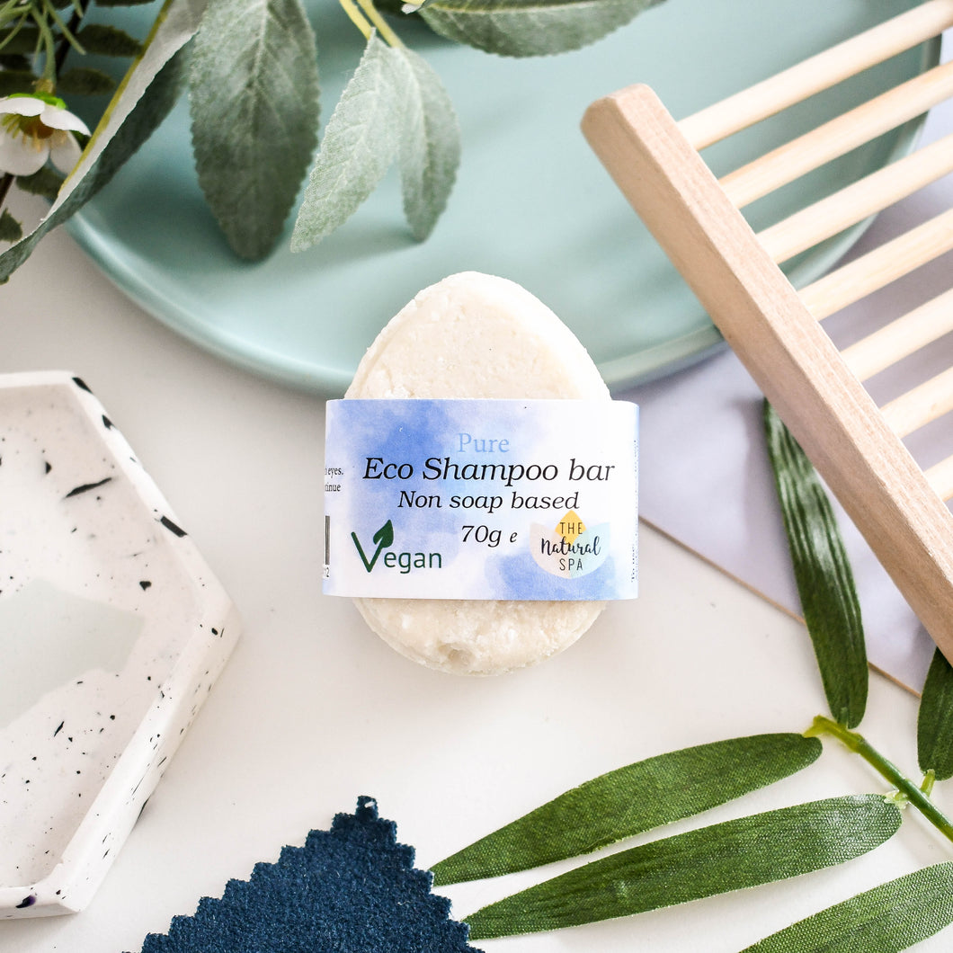 Pure Shampoo Bar by The Natural Spa Cosmetics