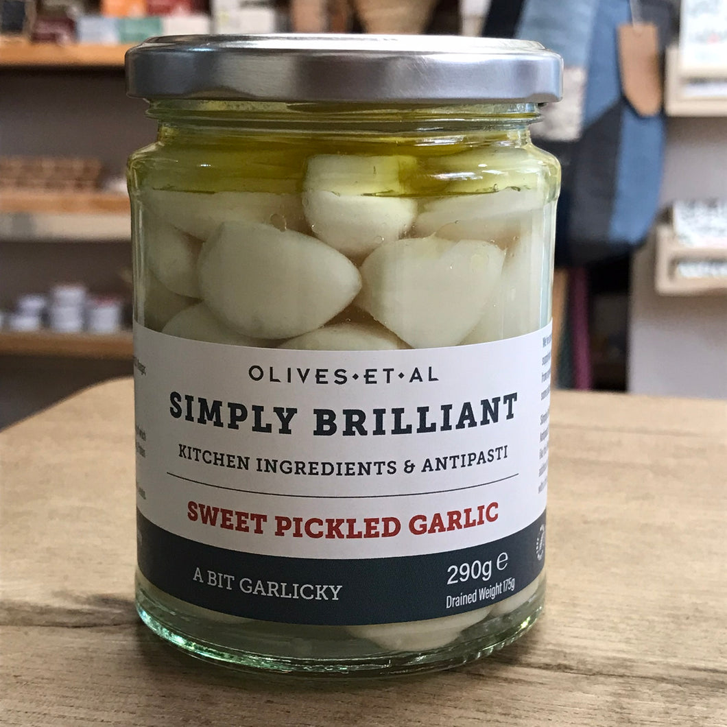 Sweet Pickled Garlic