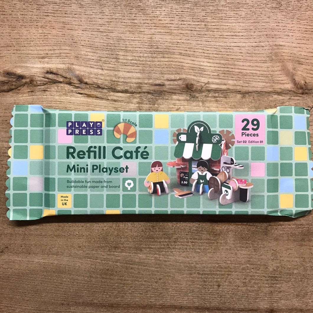 PlayPress Refill Cafe Mini Playset