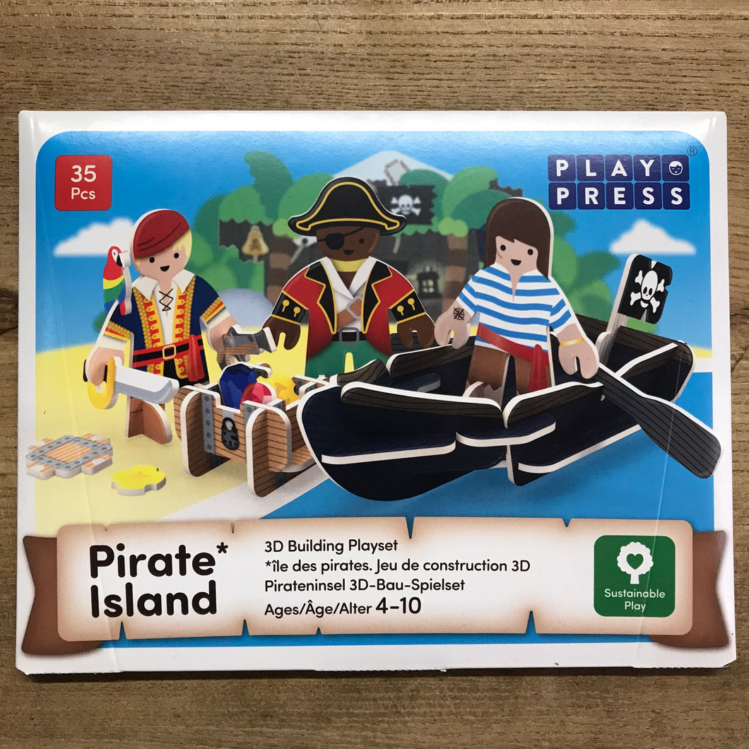 PlayPress Pirate Island Playset
