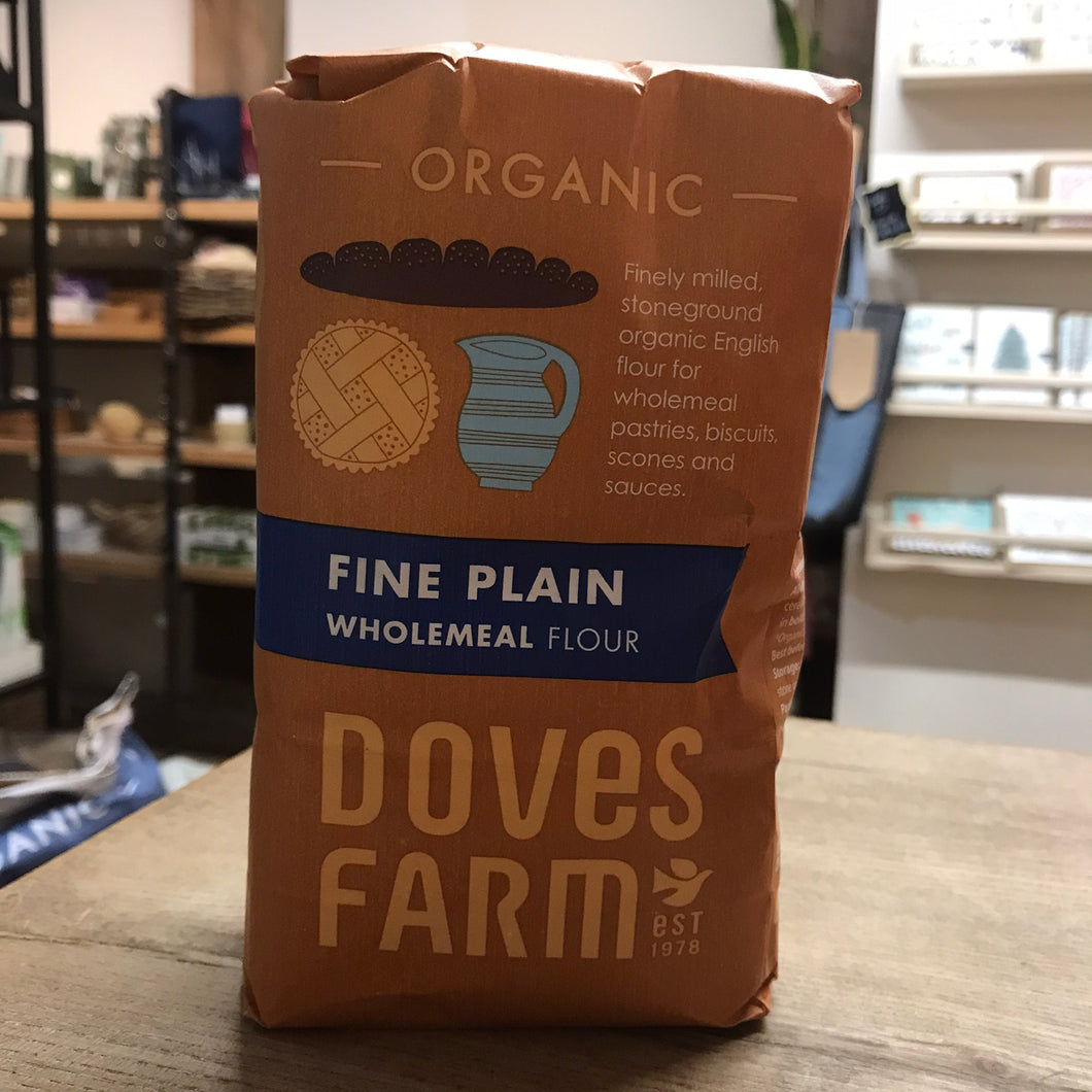 Doves Organic Wholemeal Plain Flour