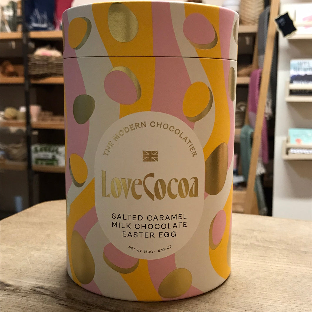 Love Cocoa Salted Caramel Milk Chocolate Easter Egg