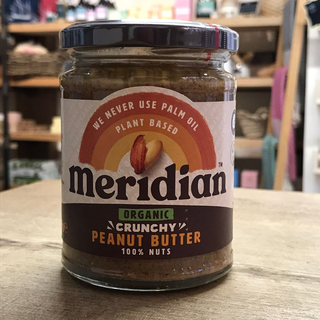 Meridian Crunchy Organic Peanut Butter