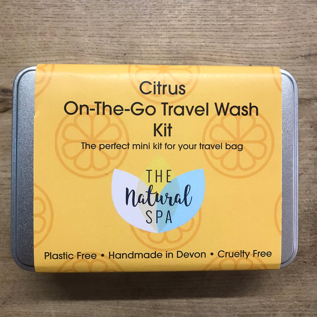 The Natural Spa's On the Go Travel Wash Kit