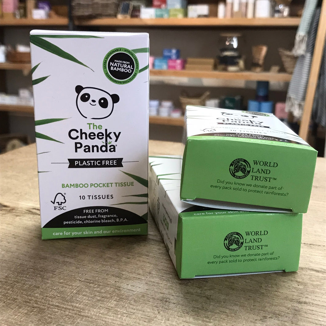 Cheeky Panda Pocket Tissues
