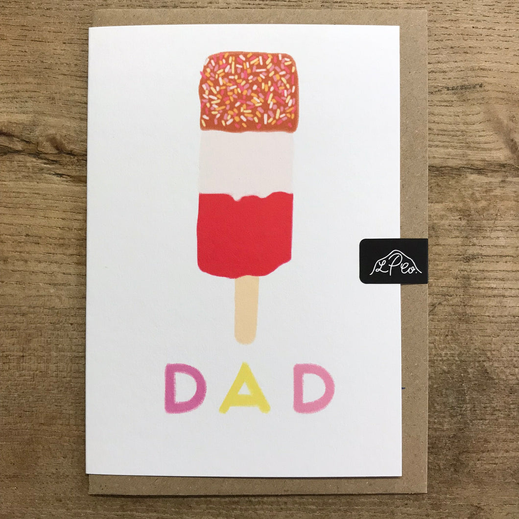 Lomond Paper Co. Fathers Day Card - Fab Dad