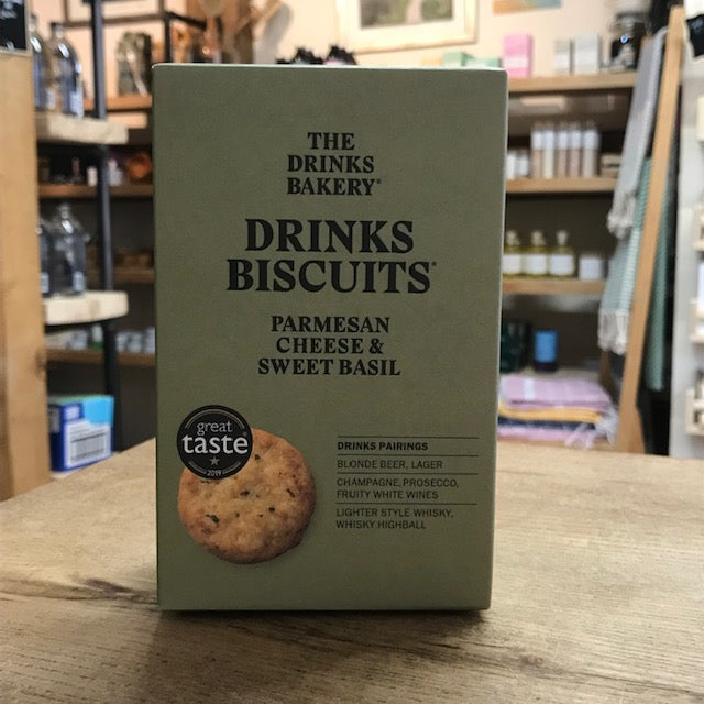 Parmesan & Sweet Basil Biscuits by The Drinks Bakery