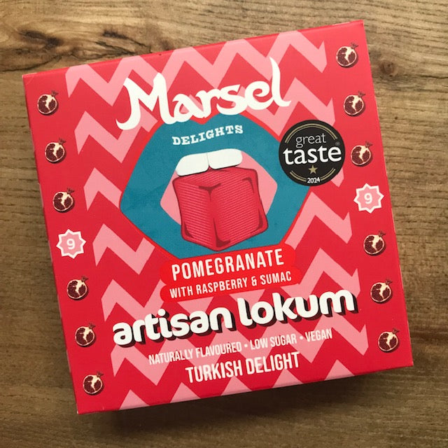 Pomegranate Turkish Delight by Marsel
