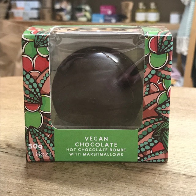 Vegan Hot Chocolate Bombes by Cocoba
