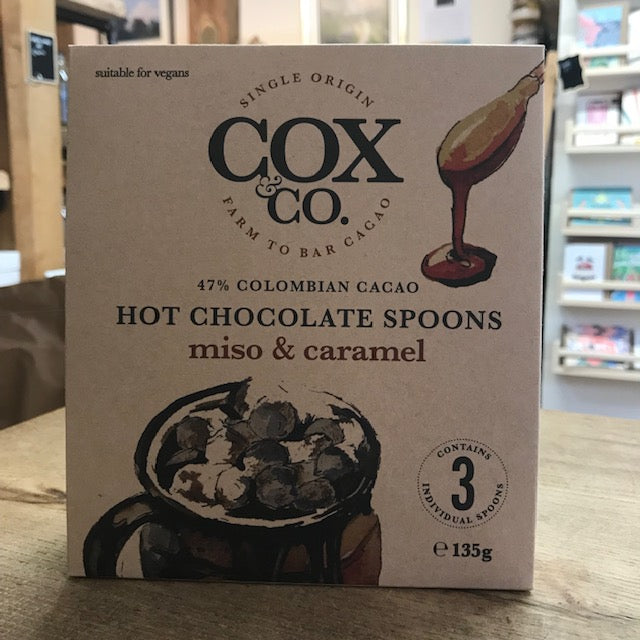 Miso Caramel Hot Chocolate Spoon by Cox and Cox