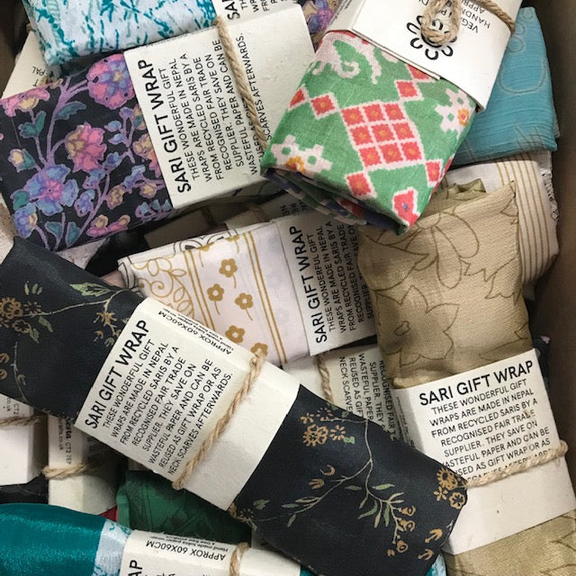 Recycled Sari Wrap by Siesta