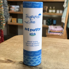 Load image into Gallery viewer, Deodorant stick on a wooden surface with a blurred background
