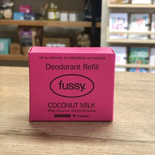 Load image into Gallery viewer, Coconut Milk Refillable Natural Deodorant by Fussy
