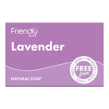 Load image into Gallery viewer, Lavender Soap Bar by Friendly Soap
