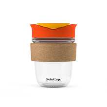 Load image into Gallery viewer, 12oz Cork Glass Travel Mug by SoleCup
